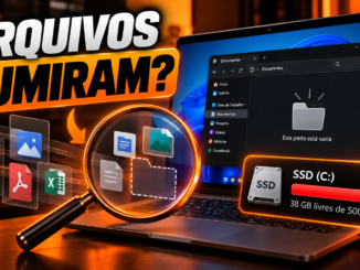 Arquivos Sumiram Do Pc Com Windows 11, Mas O Ssd Continua Cheio. Notebook Mostra Pasta Vazia E Investigação De Documentos Desaparecidos.