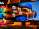 Tela De Computador Com Os Navegadores Chrome, Edge E Firefox E Elementos De Limpeza De Cache No Windows 11.