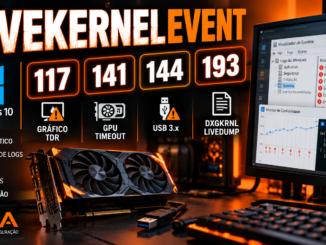 Livekernelevent 117, 141, 144 E 193 No Windows 10 E 11: Diagnóstico De Erros De Gpu, Usb E Drivers Com Ferramentas Do Windows.