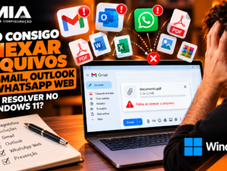 Erro Ao Anexar Arquivos No Gmail, Outlook E Whatsapp Web No Windows 11, Com Documento Pdf Que Não Carrega E Usuário Procurando Solução.