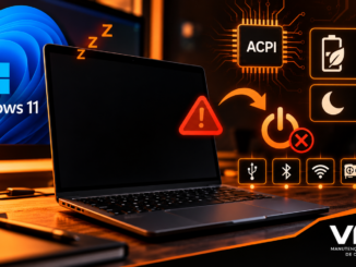 Notebook Com Windows 11 Não Volta Da Suspensão E Apresenta Tela Preta, Com Alerta De Energia, Acpi E Modern Standby S0 E S3.